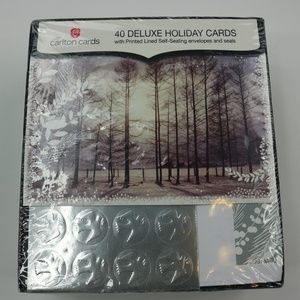 40 Deluxe Holiday Carlton Cards - Brand New!